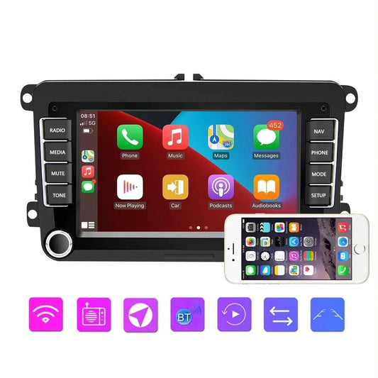 7 Inch Android Car Navigation Player With Wireless Carplay