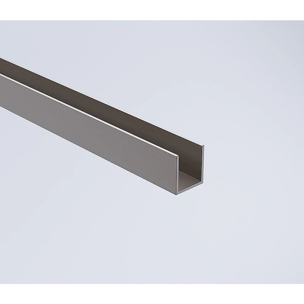 70x200cm Glass Shower Screen with Gunmetal Wall & Floor