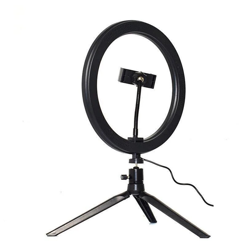 8’’ Led Ring Light With Tripod Stand & Phone Holder