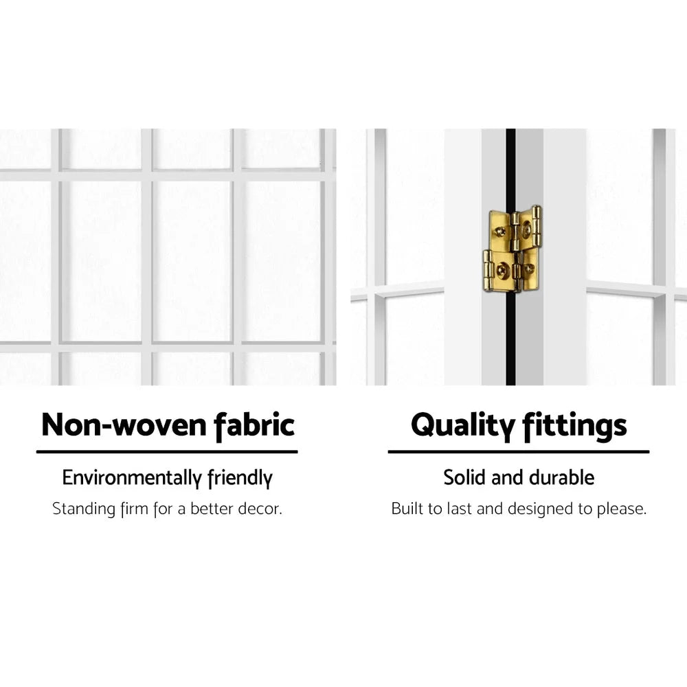 8 Panel Room Divider Privacy Screen Dividers Stand Oriental