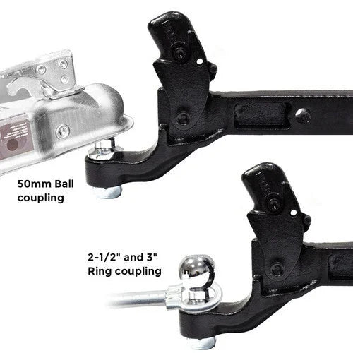 8 Ton Pintle Tow Hook Receiver Arm Hitch Towing Car Truck