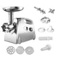 800W Electric Meat Grinder Mincer Sausage Silver 144
