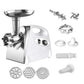 800W Electric Meat Grinder Mincer Sausage White 462
