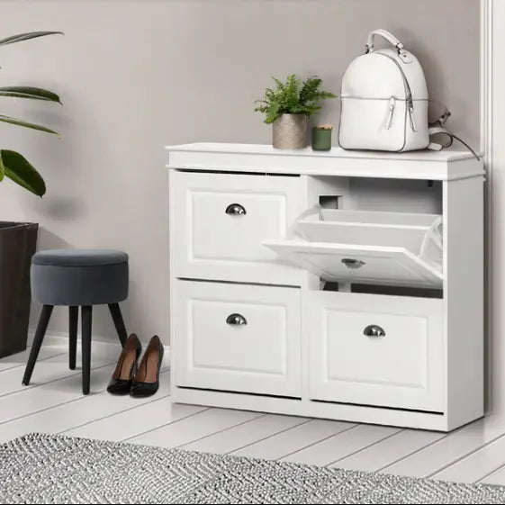 Transform Your Entryway with a Modern Shoe Cabinet: Stylish