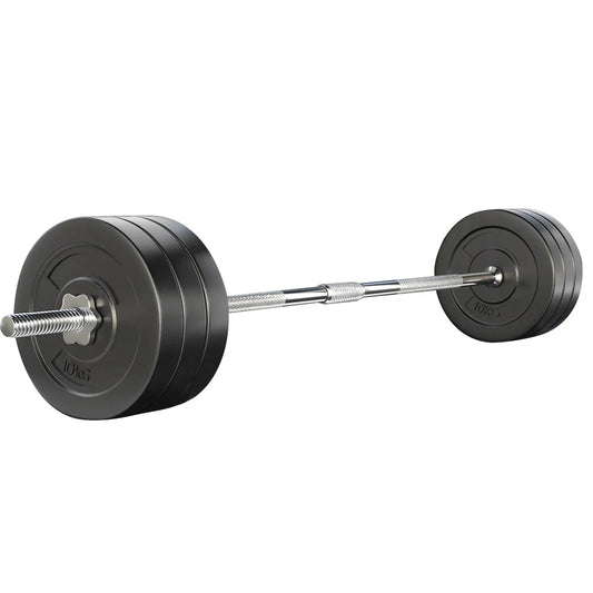 88KG Barbell Weight Set Plates Bar Bench Press Fitness