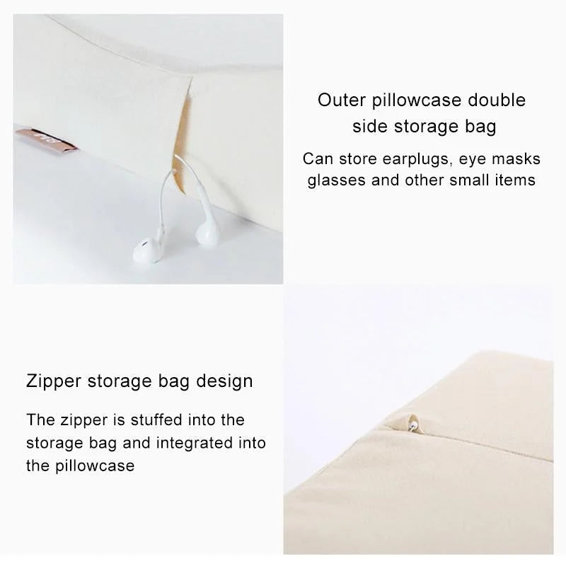 8H Z2 Natural Latex Pillow Soft & Breathable With Cotton
