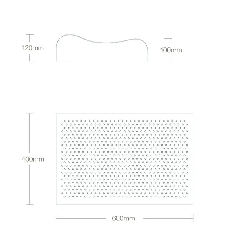 8H Z2 Natural Latex Pillow Soft & Breathable With Cotton