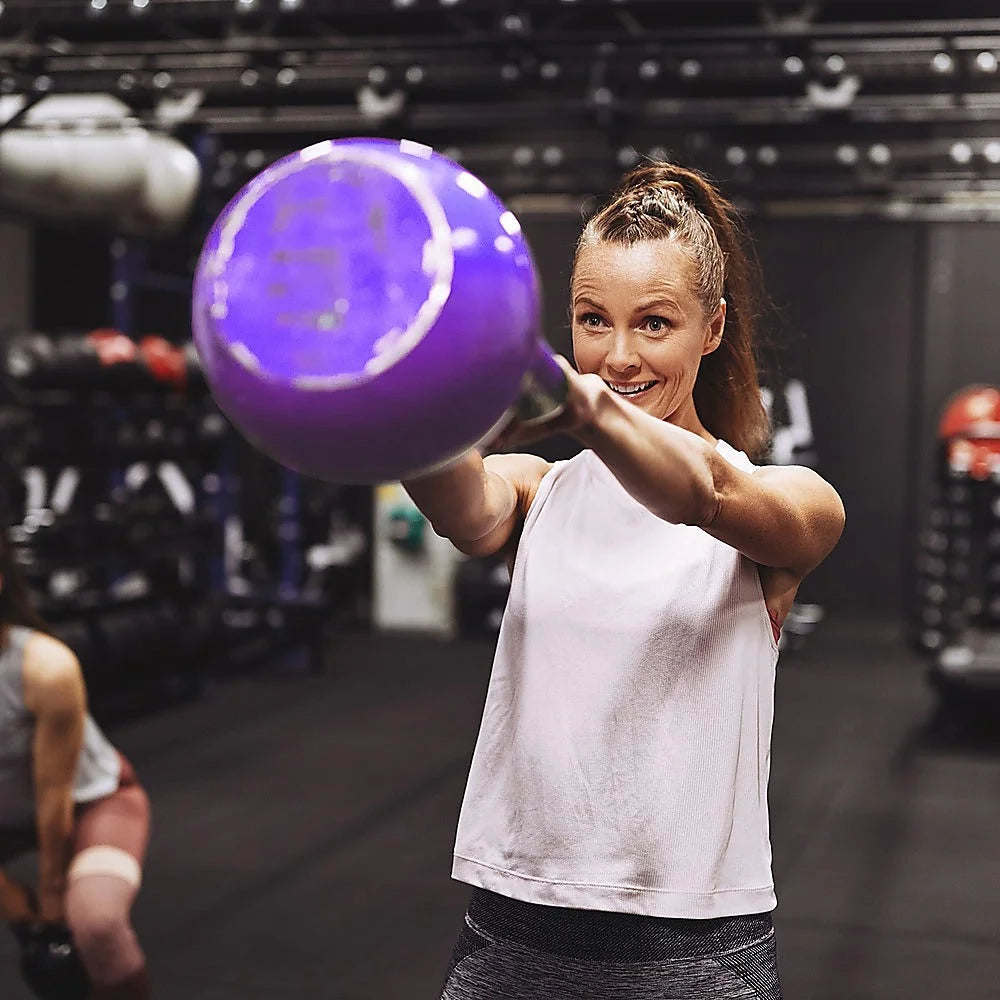 8kg Pro-Grade Steel KettleBell - Sports & Fitness >