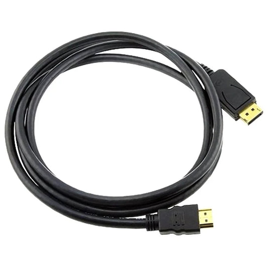 8WARE DisplayPort DP to HDMI Cable 2m 20 Pins Male to 19