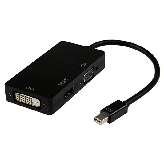 8WARE Mini DisplayPort DP to DVI/HDMI/VGA Adapter