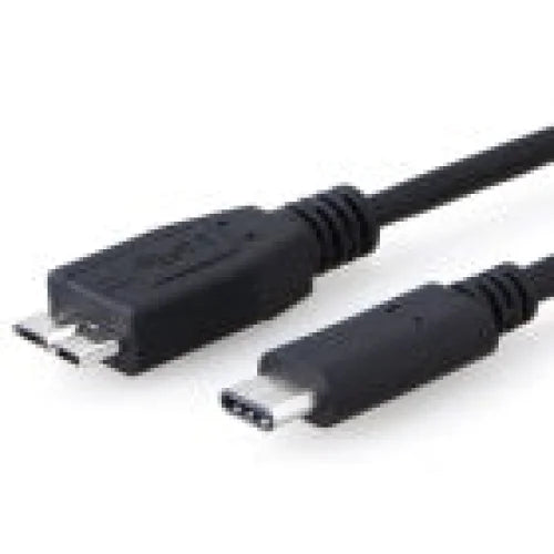 8WARE USB 3.1 Cable 1m Type-C to Micro B Male to Male Black