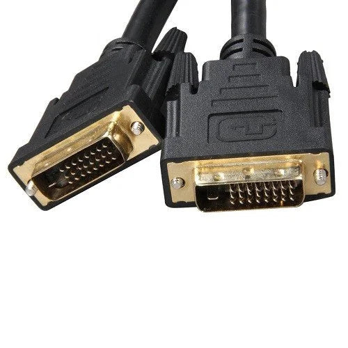 8WARE VGA DVI-D Dual-Link Cable 5m - 28 AWG Dual-Link DVI-D