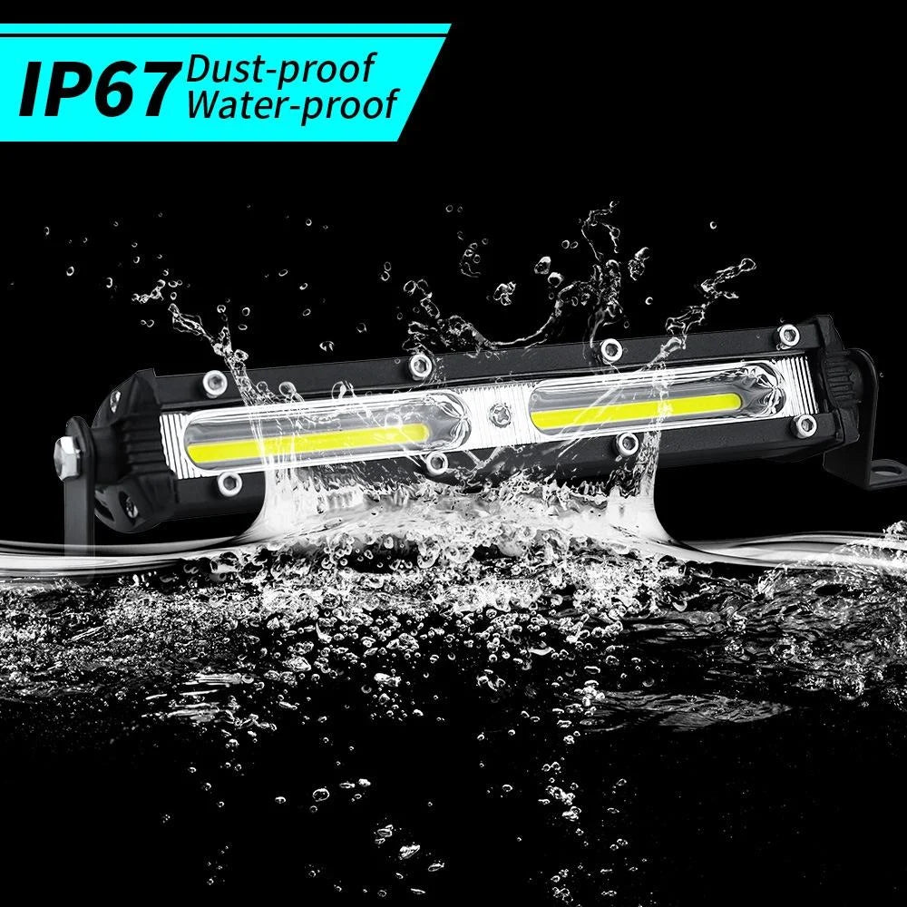 9 - 30V 12W 6000K Car Led Work Light White Light - Auto
