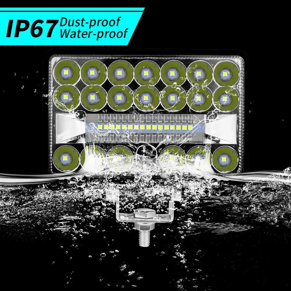 9 - 80V 18W 6000K 4 Inch Car 36Pcs Led Work Light White
