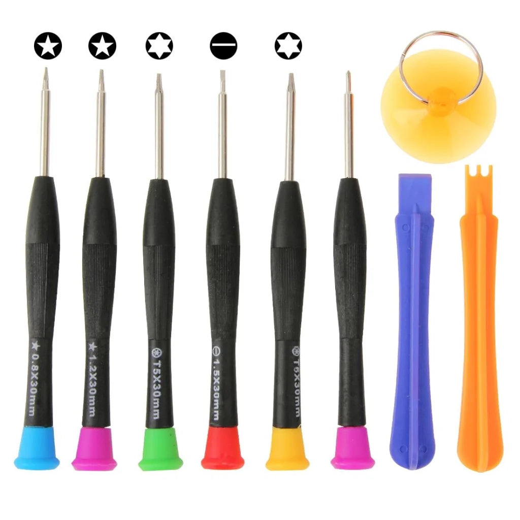 9-In-1 Iphone Repair Tool Kit For 6 / 6S / 5 / 5S - Professional Screwdriver Set-1915197729093586944