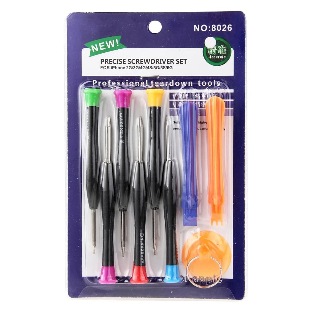 9-In-1 Iphone Repair Tool Kit For 6 / 6S / 5 / 5S - Professional Screwdriver Set-1915197729093586948