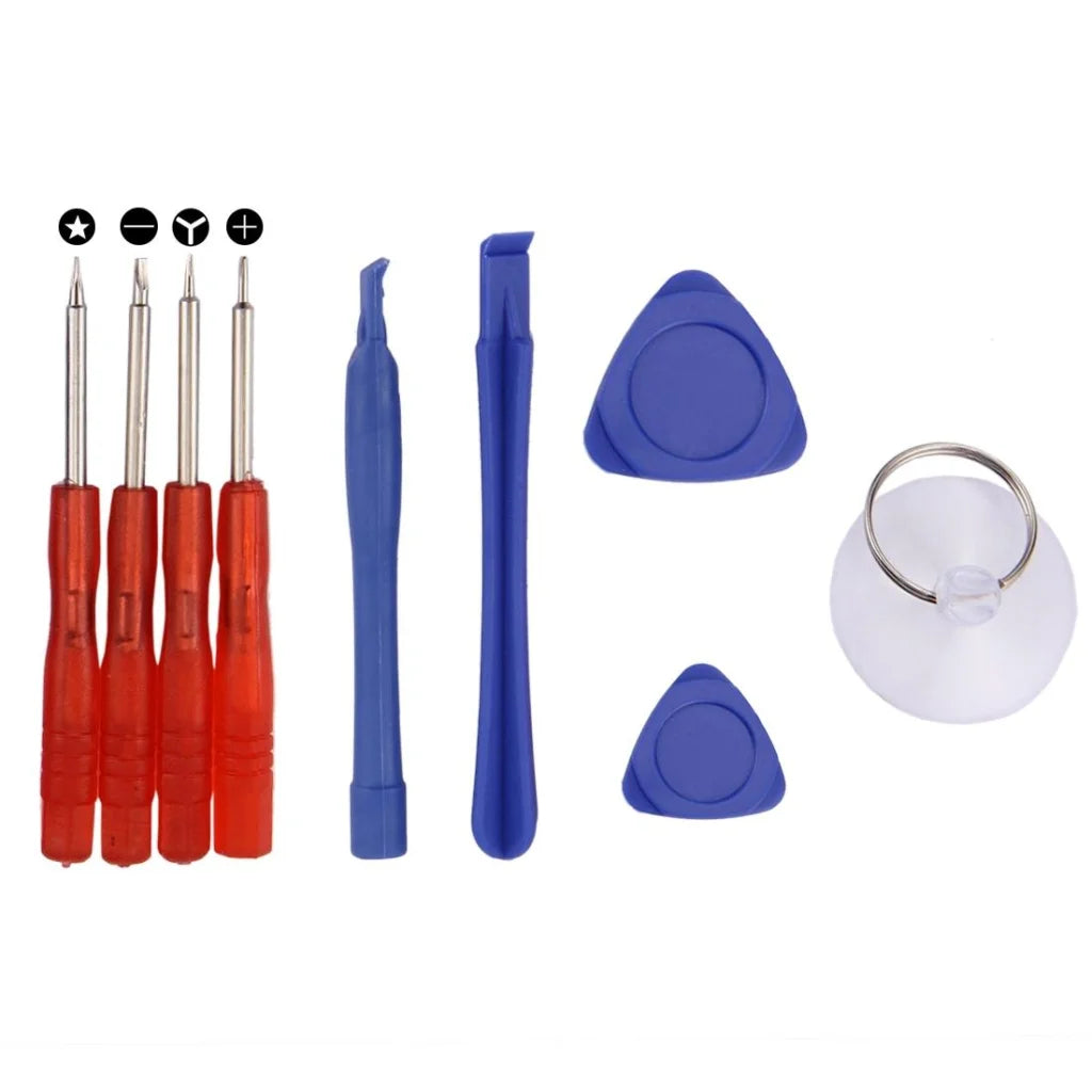 9-Piece Repair Tool Set For Iphone 7 / 8 / Plus Models