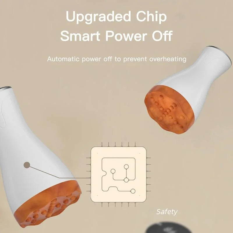 9-Speed Electric Hot Compress Massager For Whole Body Gua