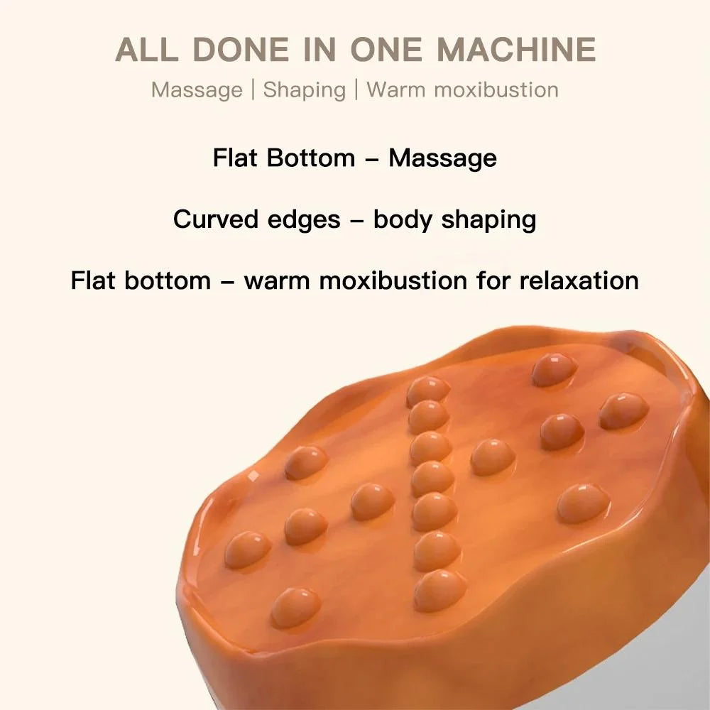 9-Speed Electric Hot Compress Massager For Whole Body Gua