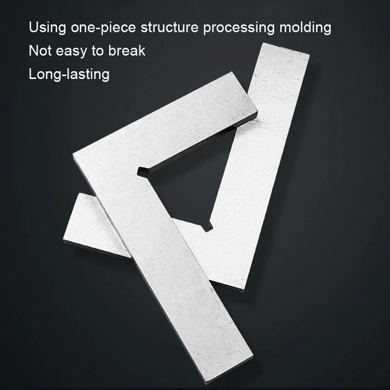 90 Degree Carbon Steel Right Angle Ruler - 100x70cm - Tools