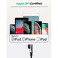90 Degree USB-C to iPhone 8-pin Cable 1M - 60763