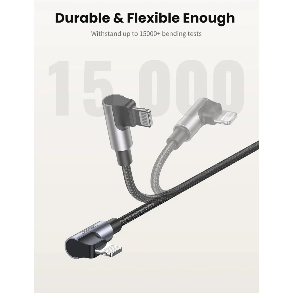 90 Degree USB-C to iPhone 8-pin Cable 1M - 60763