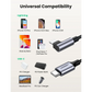 90 Degree USB-C to iPhone 8-pin Cable 1M - 60763