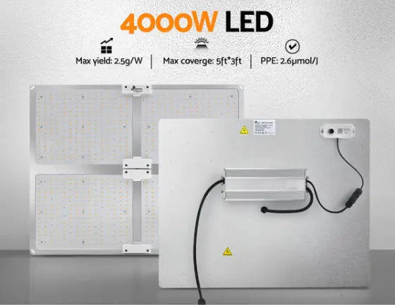 The Ultimate Guide to Using a LED Grow Light 4500W