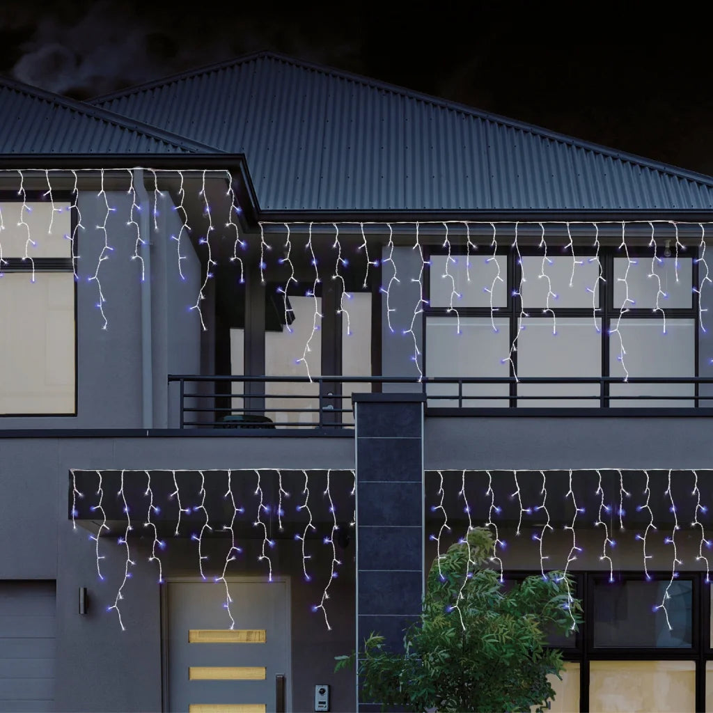 960 LEDs Snowing Icicle Lights – available in 4 Colors