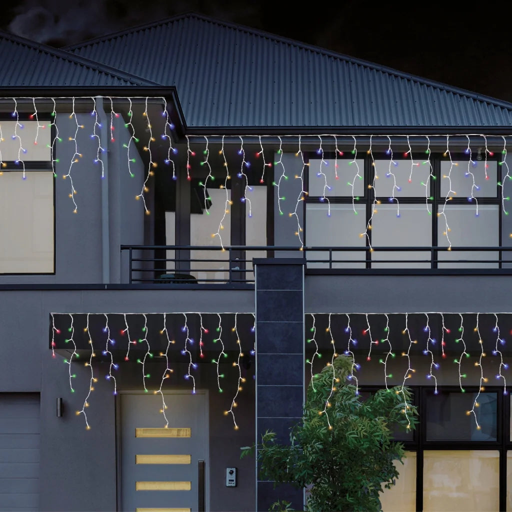 960 LEDs Snowing Icicle Lights – available in 4 Colors