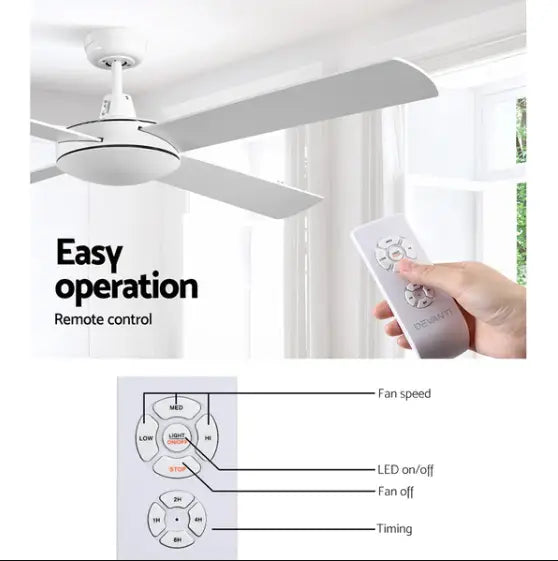 The Perfect Breeze: Choosing the Right Ceiling Fan 52’’