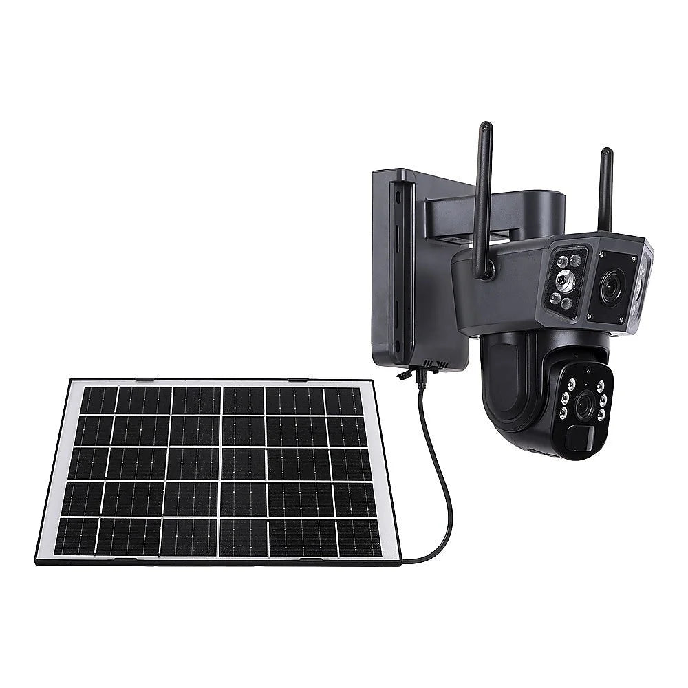 9MP Wireless Solar Camera WIFI Security Outdoor Battery PTZ