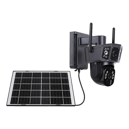 9MP Wireless Solar Camera WIFI Security Outdoor Battery PTZ