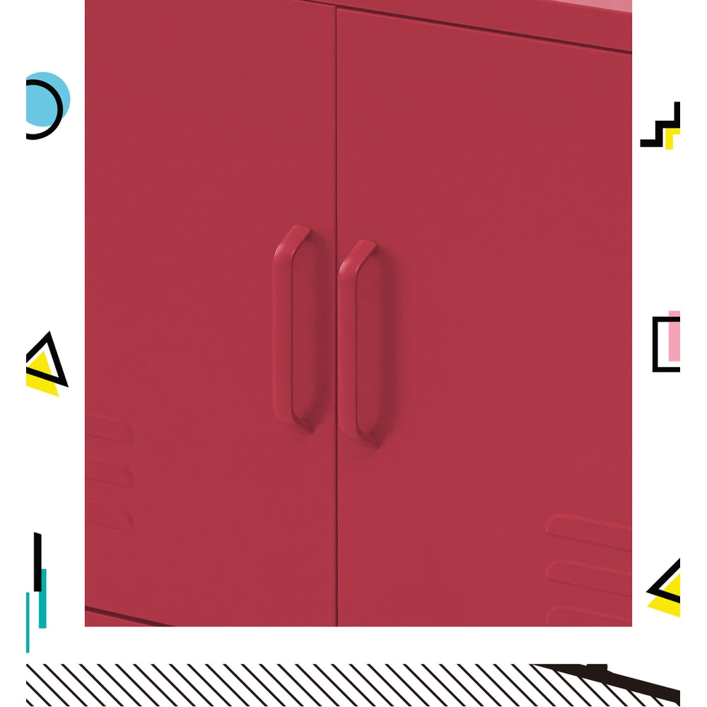 Buffet Sideboard Metal Cabinet - BASE Pink