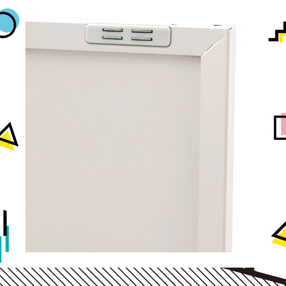 Buffet Sideboard Metal Cabinet - BASE White