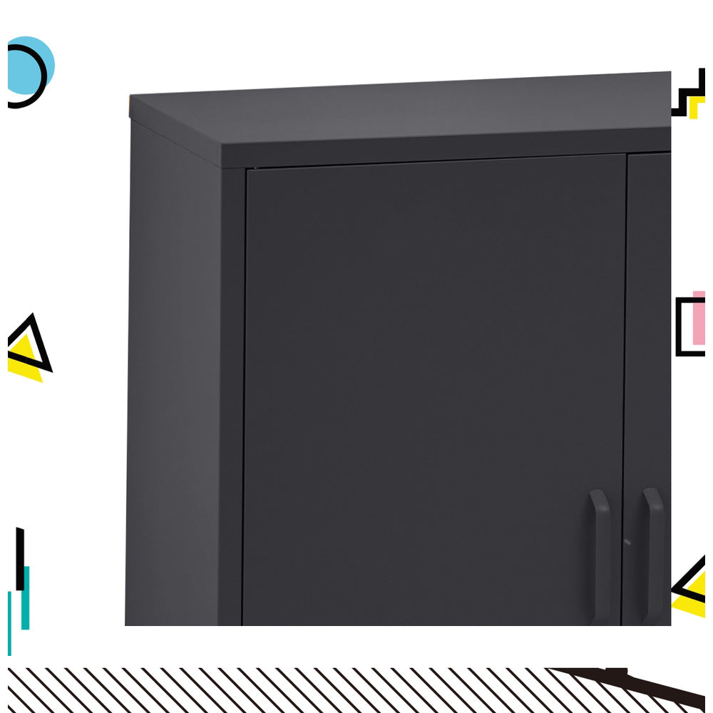 Buffet Sideboard Metal Cabinet AI LOCKER MI BK 02