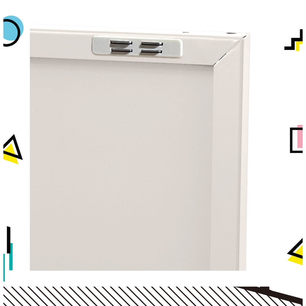 Sweetheart Metal Locker Storage Shelf Organizer Cabinet Buffet Sideboard - White