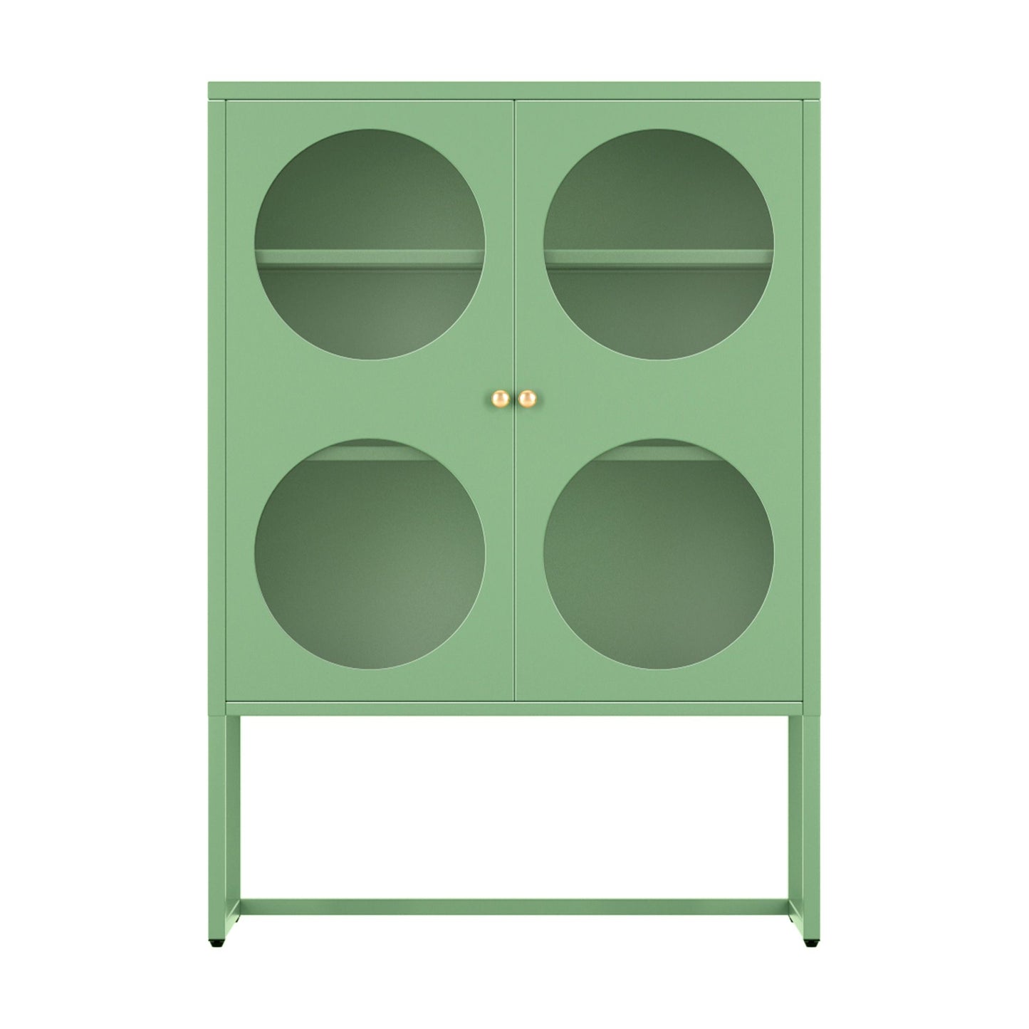 Buffet Sideboard Metal Cabinet ELLA Green artissin locker