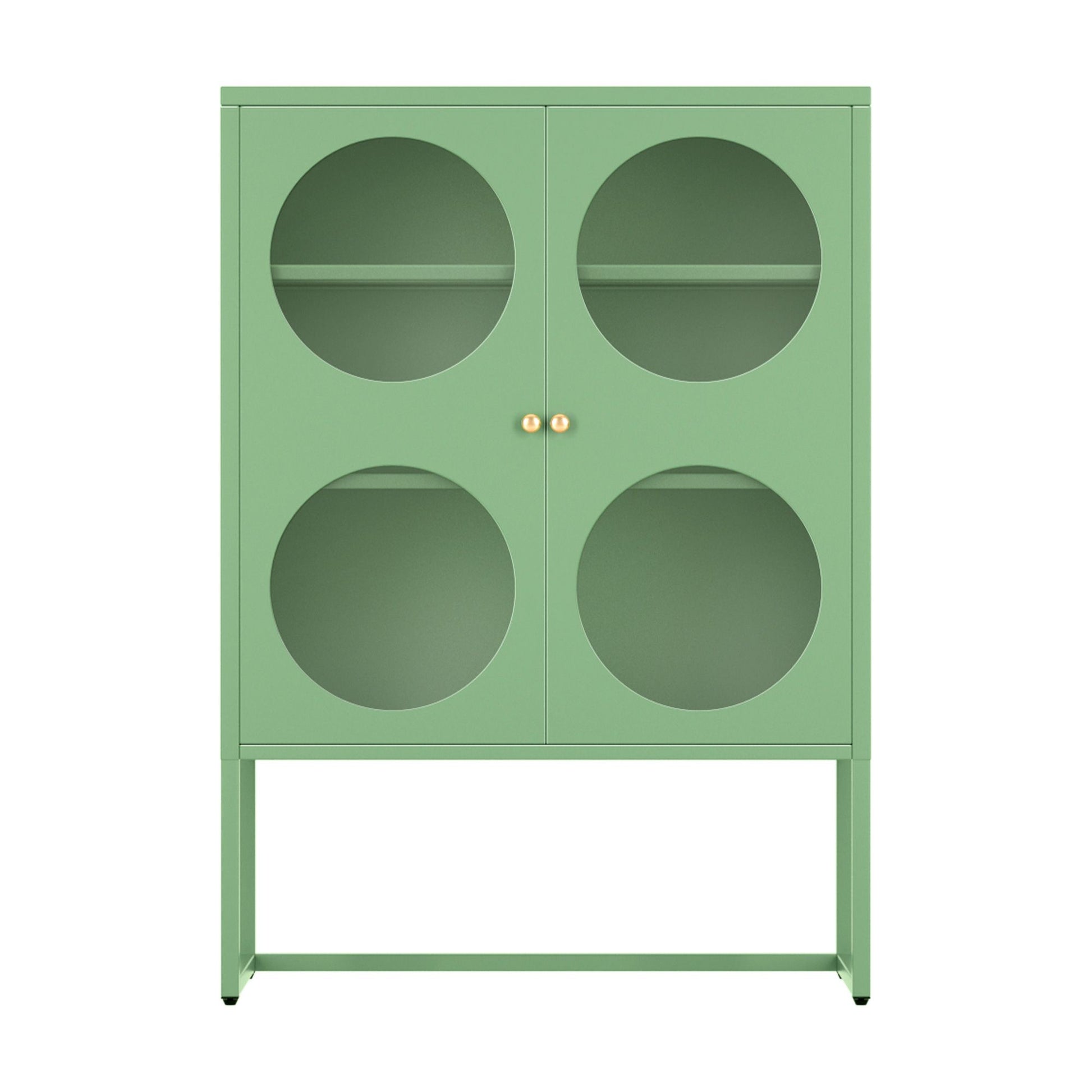 Buffet Sideboard Metal Cabinet ELLA Green artissin locker