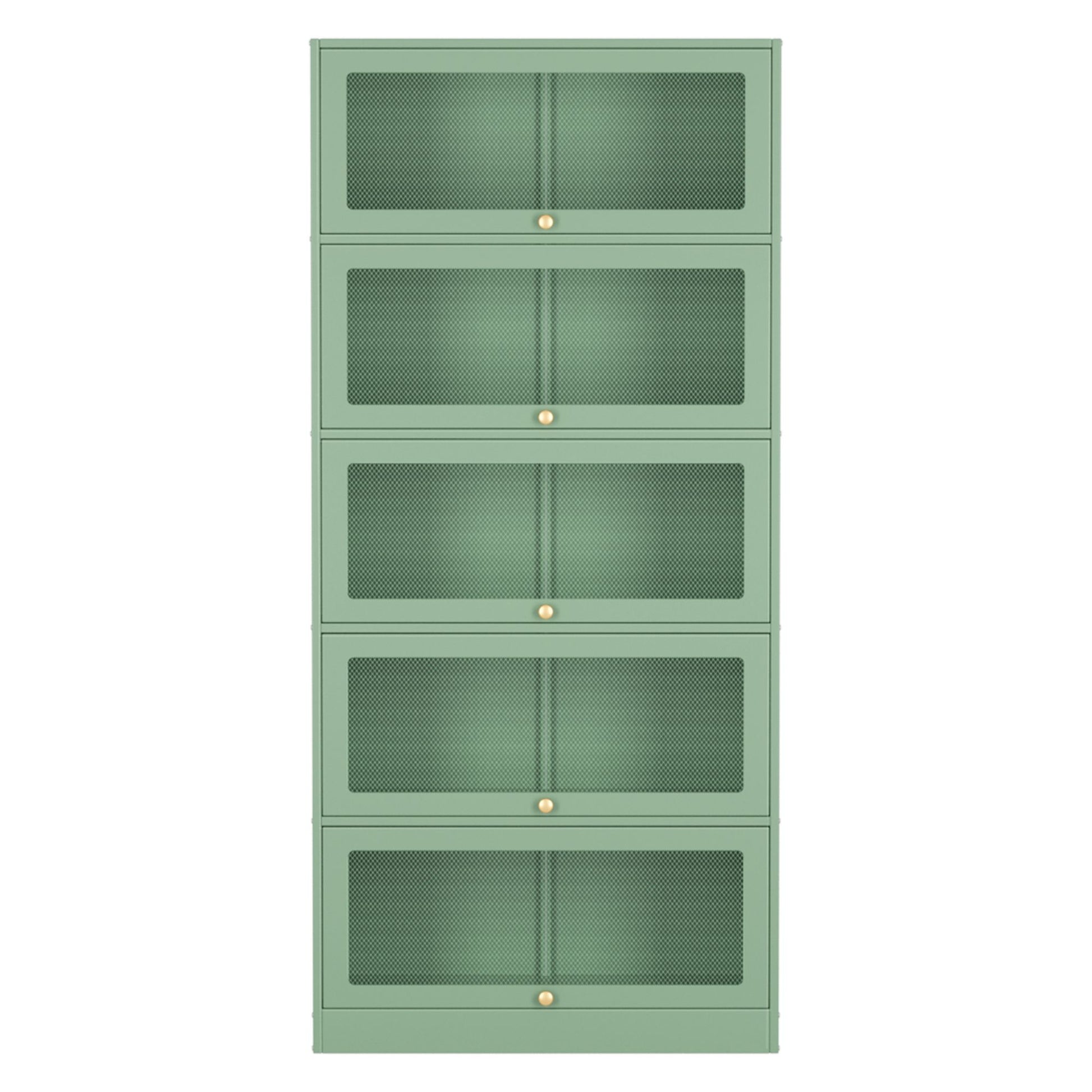 Storage locker Buffet Sideboard Cupboard Cabinet Mesh Doors