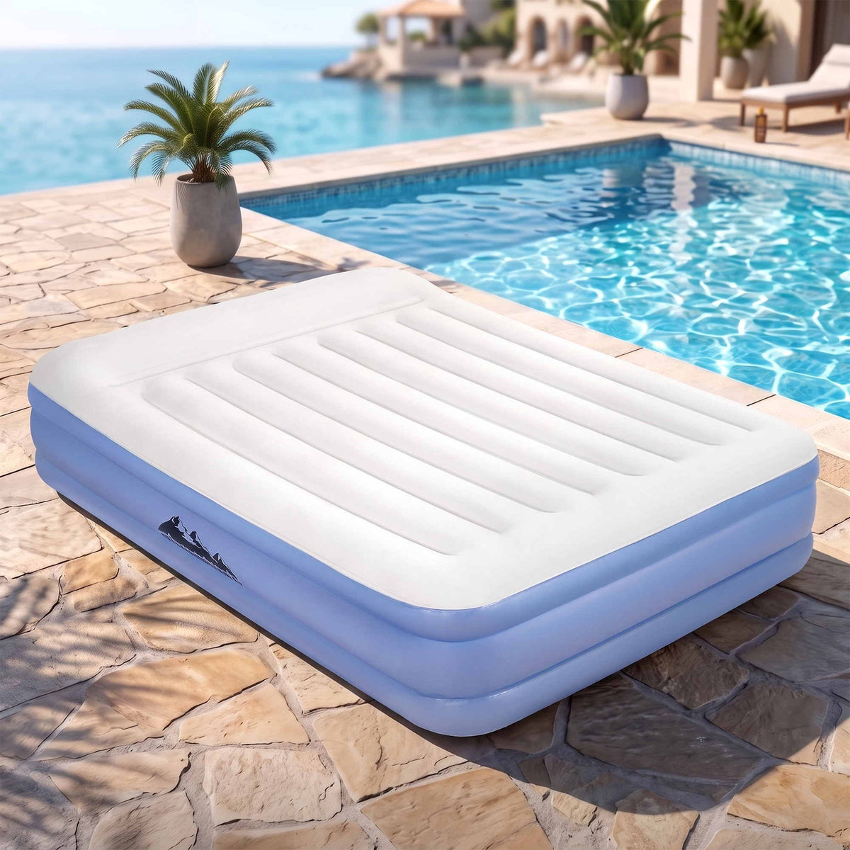Air Mattress Queen Inflatable Bed 46cm Air Bed