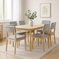 Levede Dining Chairs 6 Upholstered Kitchen Chair