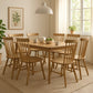 Levede 8x Dining Chairs Kitchen Windor Oak