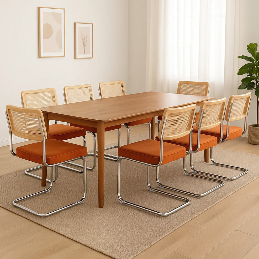 Levede 8xRattan Chair Dining Chairs
