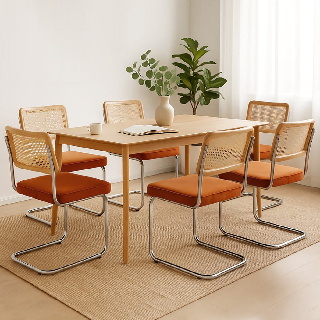 Levede 6xRattan Chair Dining Chairs
