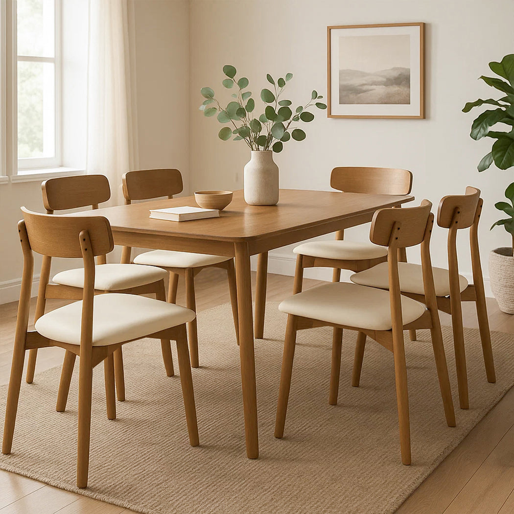 Levede 6x Dining Chairs Kitchen Chair