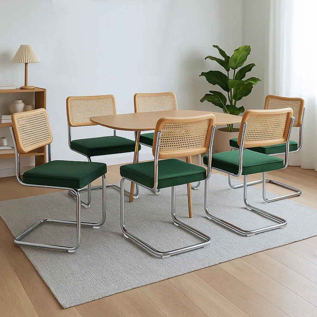 Levede 6xRattan Chair Dining Chairs