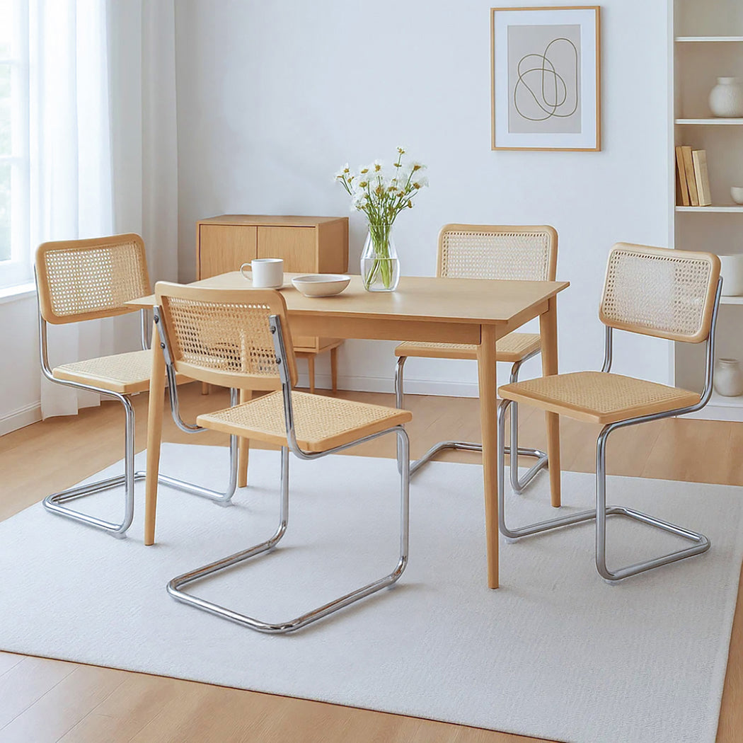 Levede 4x Rattan Chair Dining Chairs
