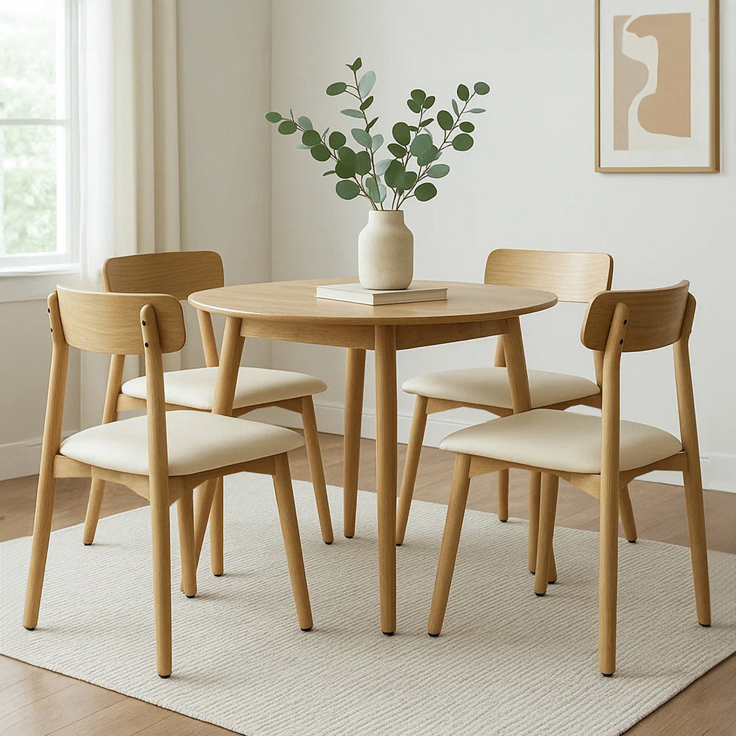 Levede 4x Dining Chairs Kitchen Chair