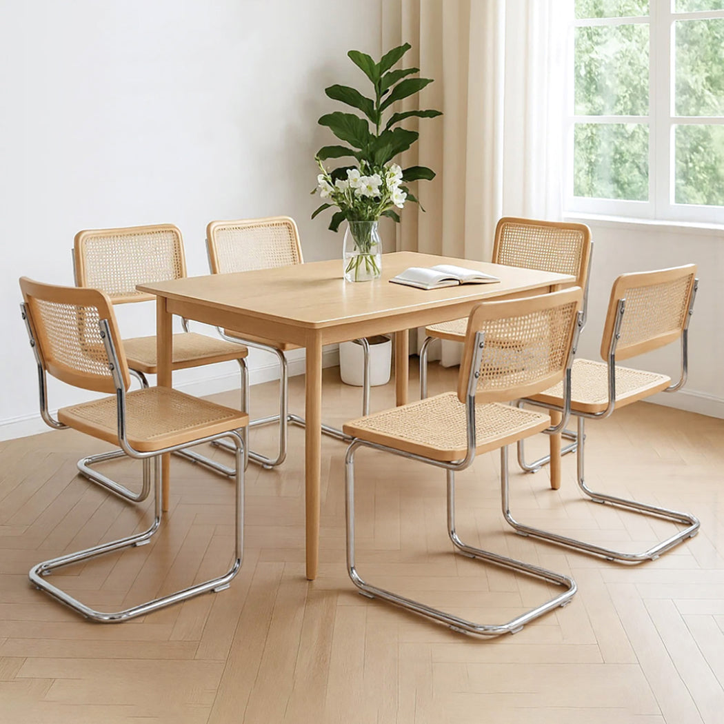 Levede 6x Rattan Chair Dining Chairs